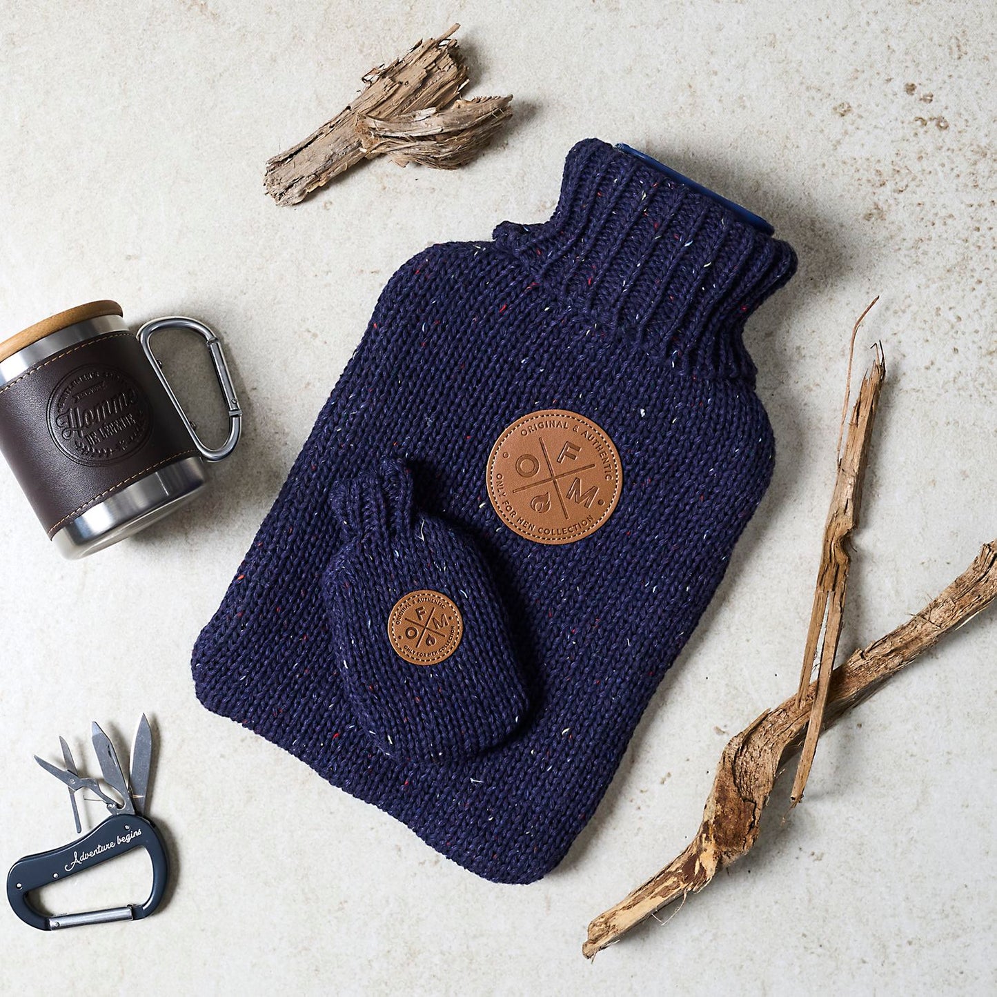 Coffret Bouillotte et Chaufferette - Divers Coloris