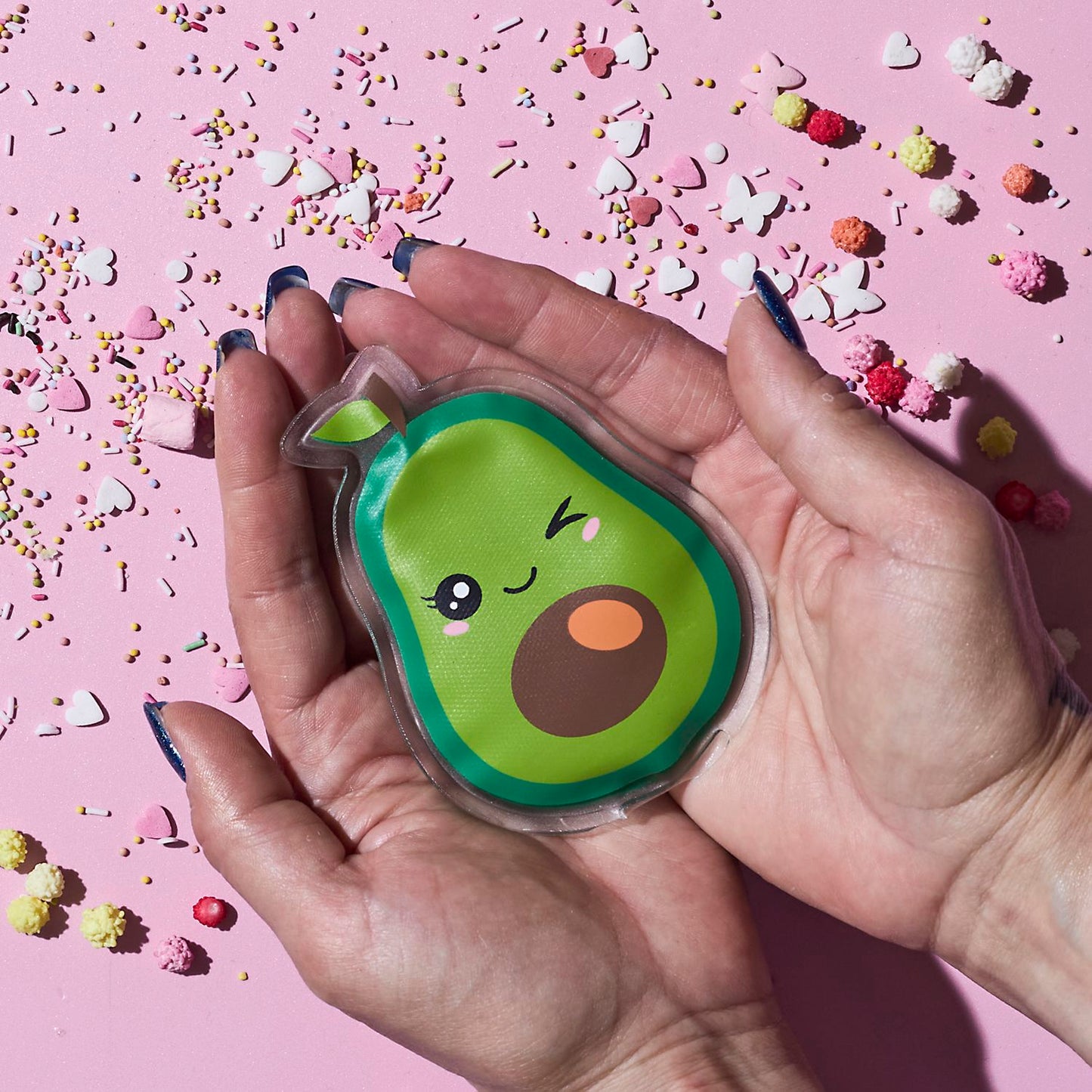 Coffret 2 chaufferettes Kawaii Avocat