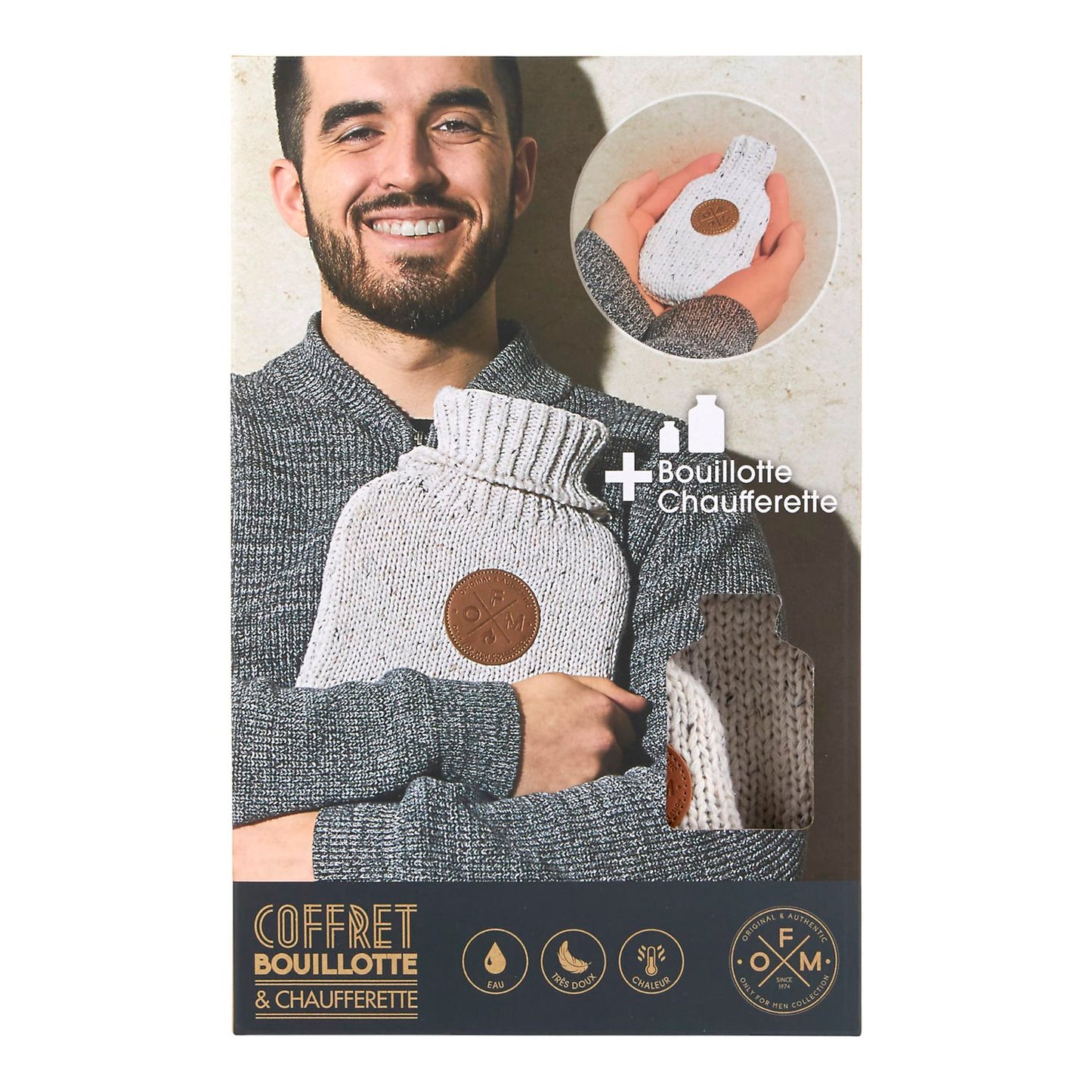 Coffret Bouillotte et Chaufferette - Divers Coloris