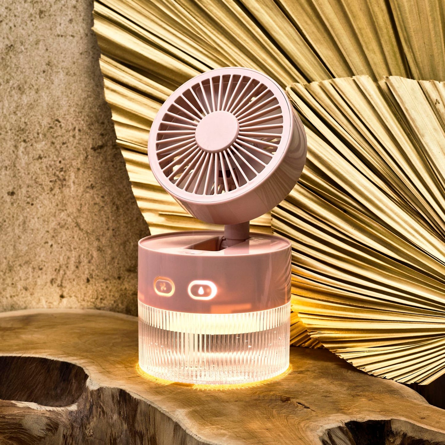 Ventilateur Brumisateur lumineux Eole - Divers Modèles