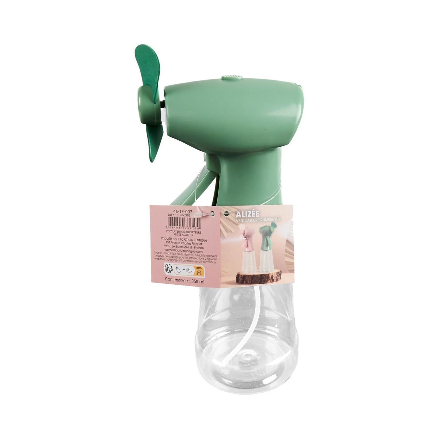 Ventilateur Brumisateur Alizee - Divers coloris