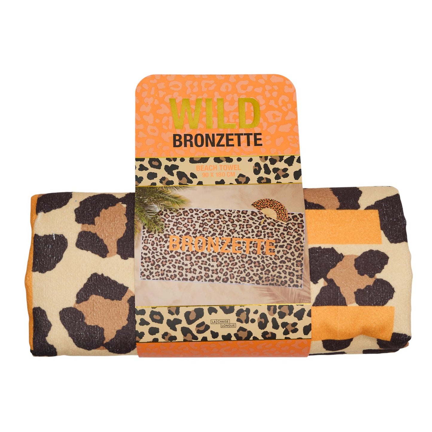 Serviette plage leopard Wild - Divers coloris