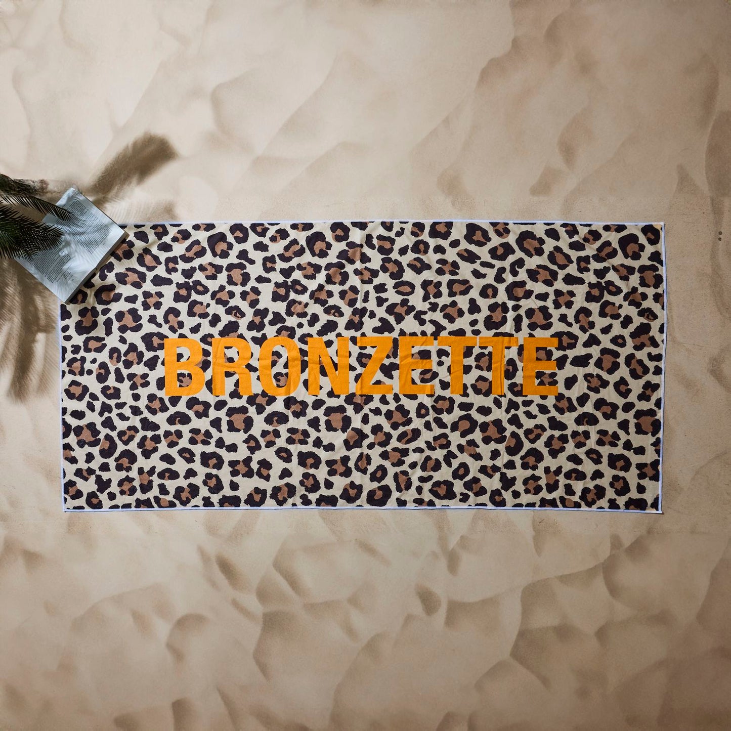 Serviette plage leopard Wild - Divers coloris