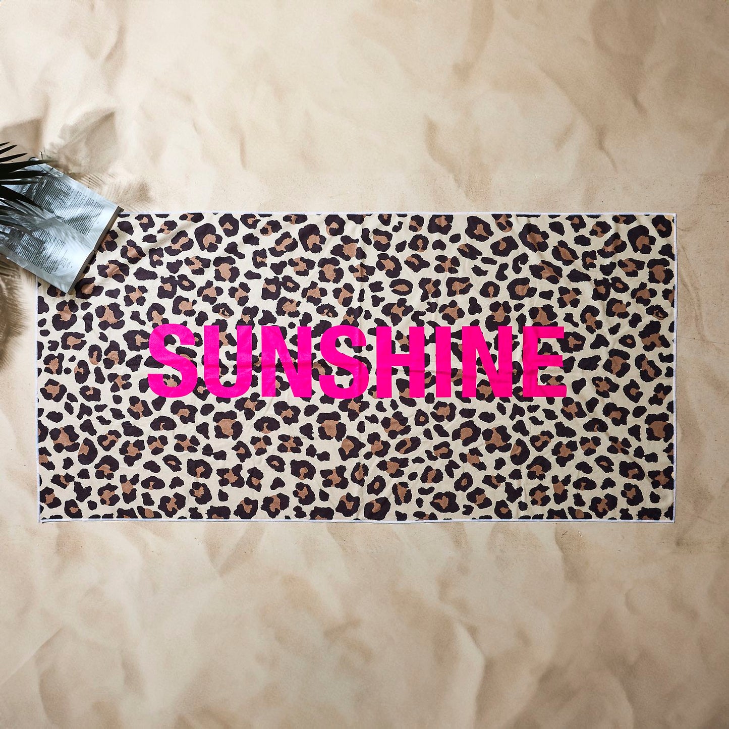 Serviette plage leopard Wild - Divers coloris
