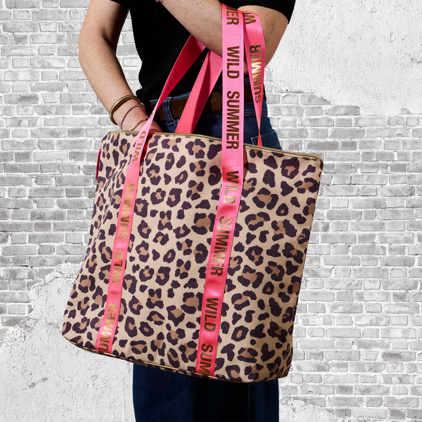 Sac cabas leopard Wild - Divers coloris