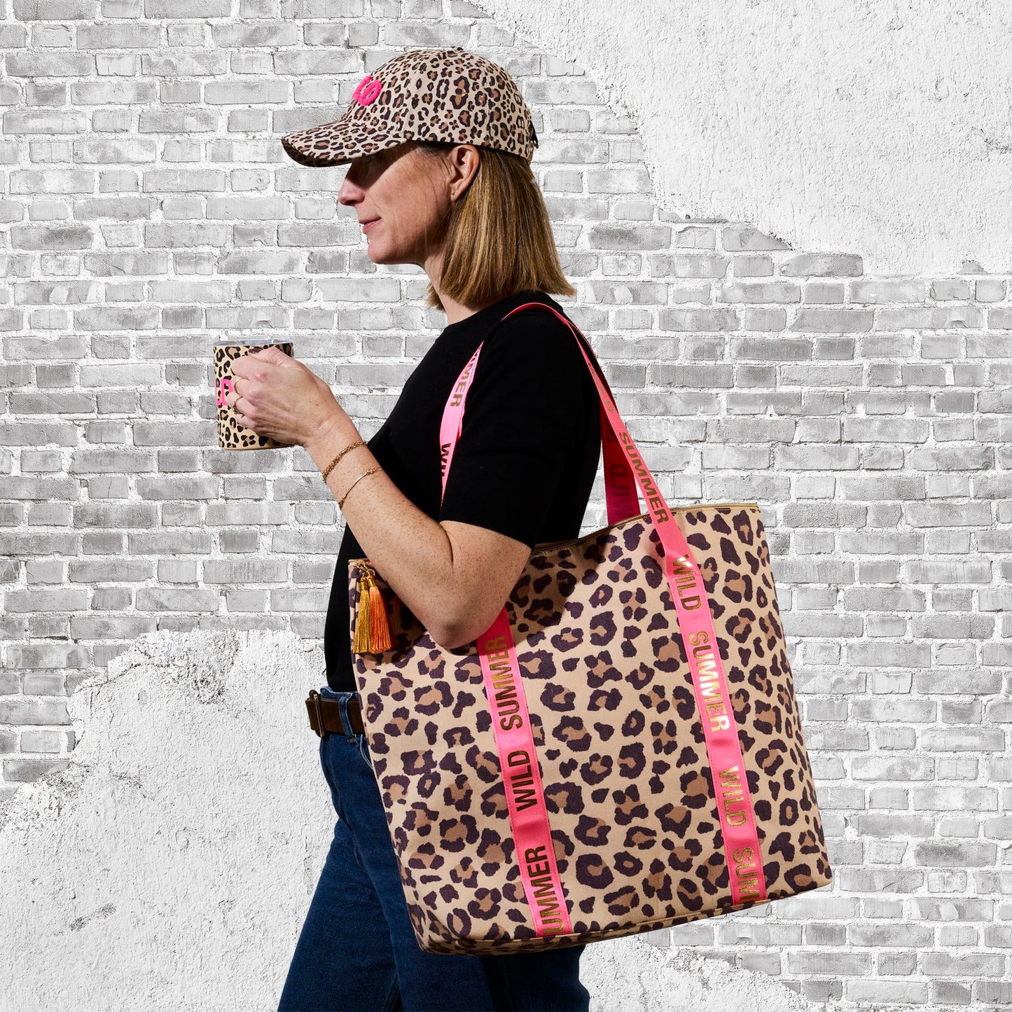 Sac cabas leopard Wild - Divers coloris