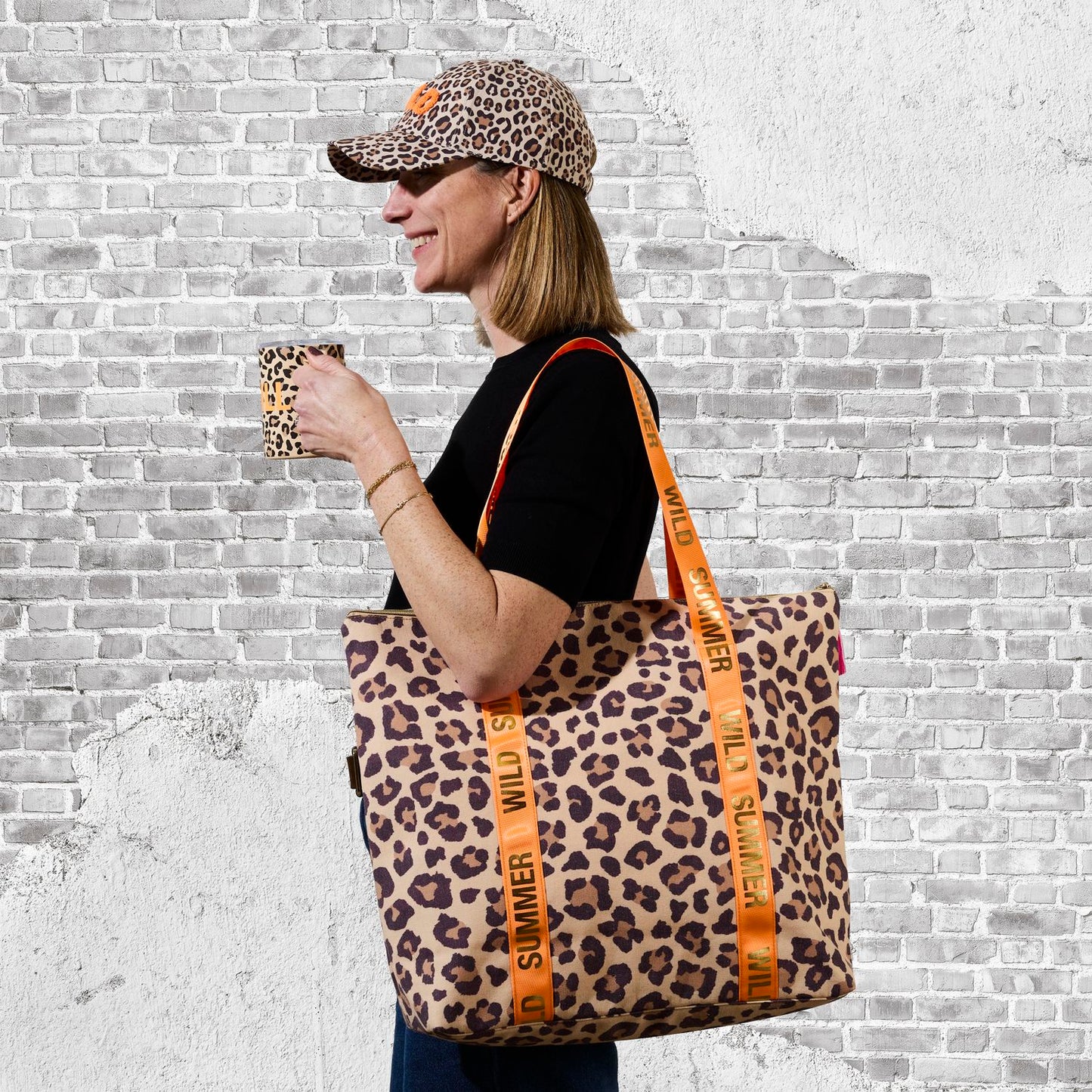 Sac cabas leopard Wild - Divers coloris