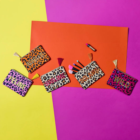 Trousse leopard Wild - Divers modèles