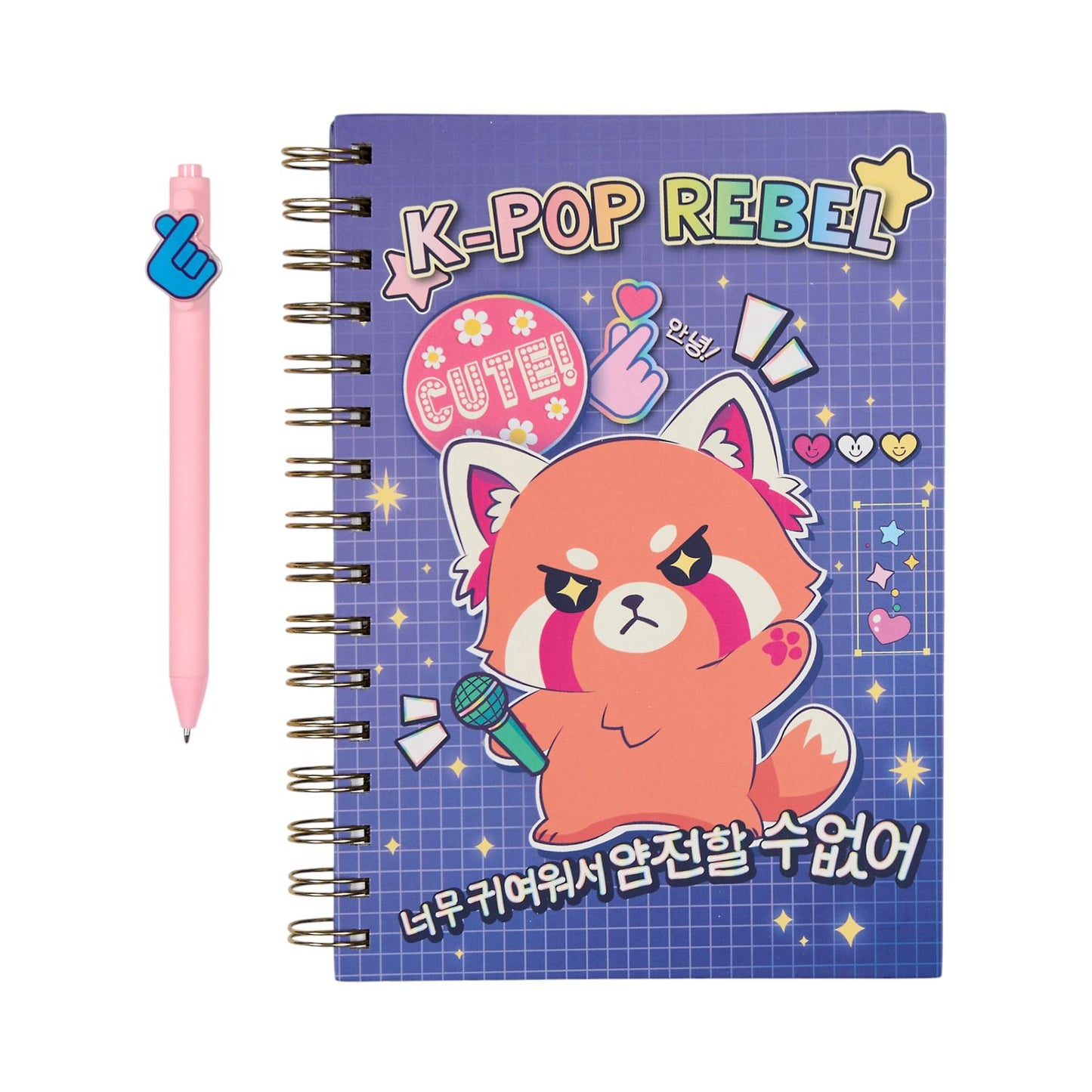 A TERMINER Carnet et Stylo K POP - 2 modèles au choix