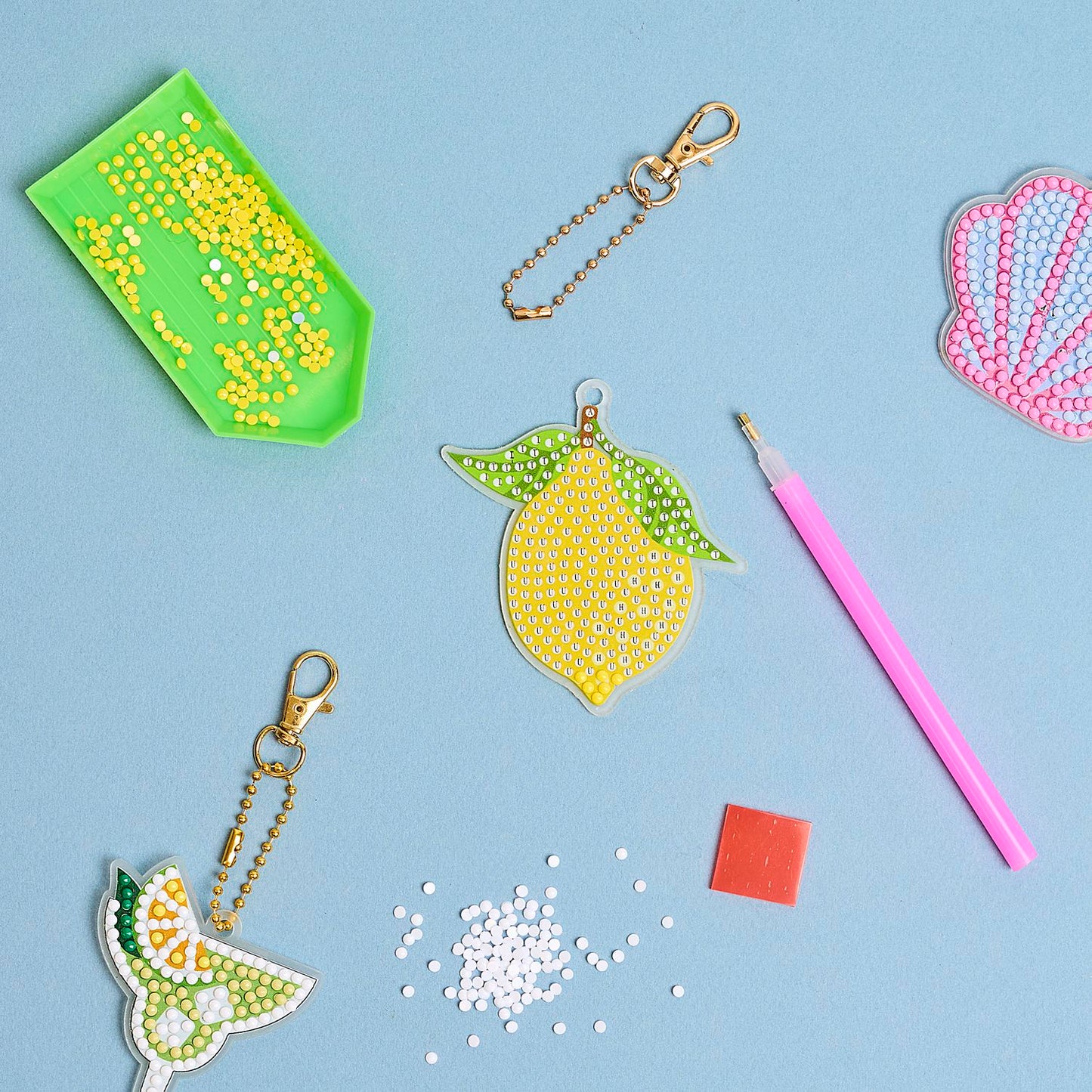 Kit DIY Diamond painting Porte clés
