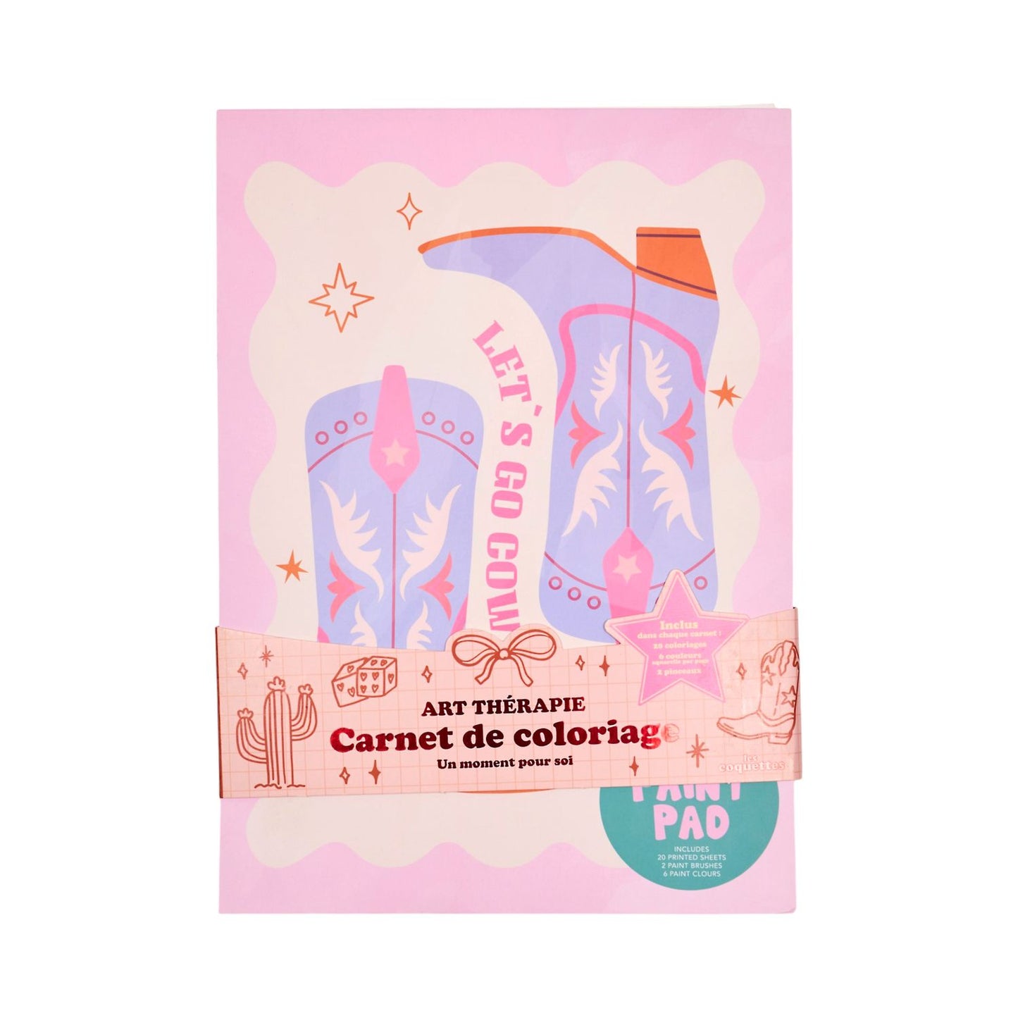 Carnet de Coloriage Art thérapie - 2 modèles
