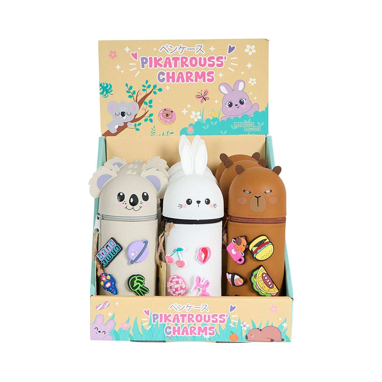 Trousses Animaux charms - 3 modèles au choix
