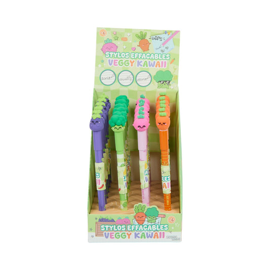Stylo Effaçable Legumes - Divers Modèles