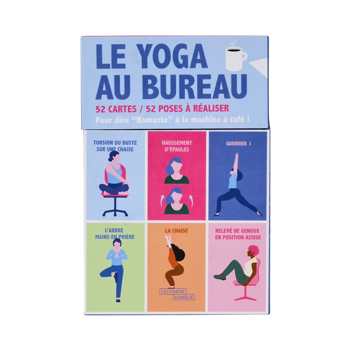 Cartes Bien être "Le Yoga au Bureau"