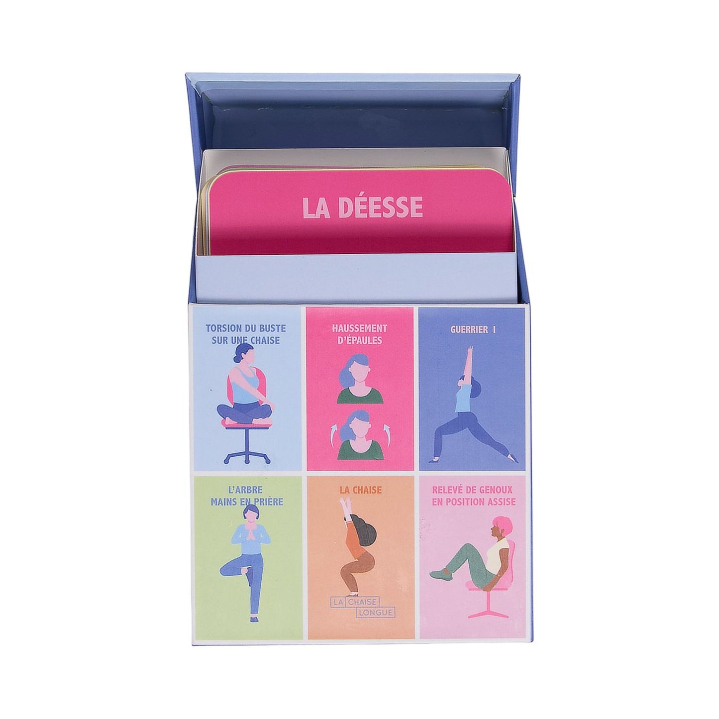 Cartes Bien être "Le Yoga au Bureau"