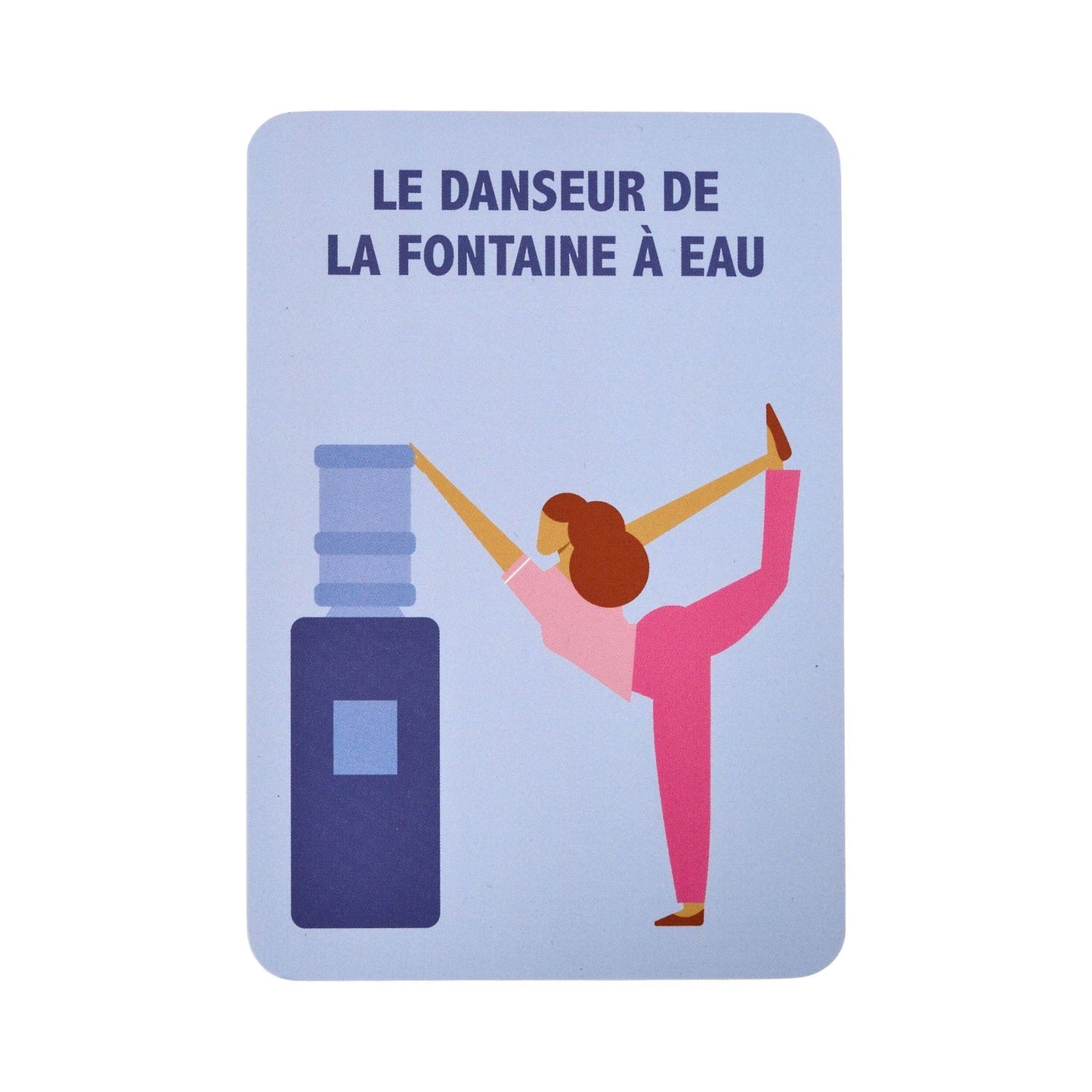 Cartes Bien être "Le Yoga au Bureau"