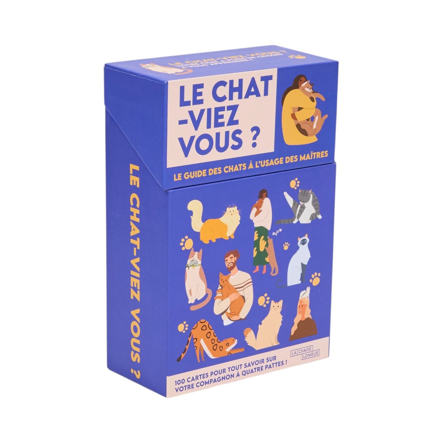 Cartes anecdotes Chat "Le Chaviez vous ?"