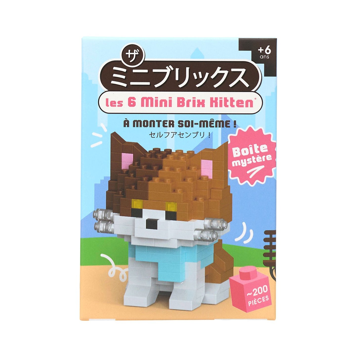 Blind Box Mini Brix Chatons