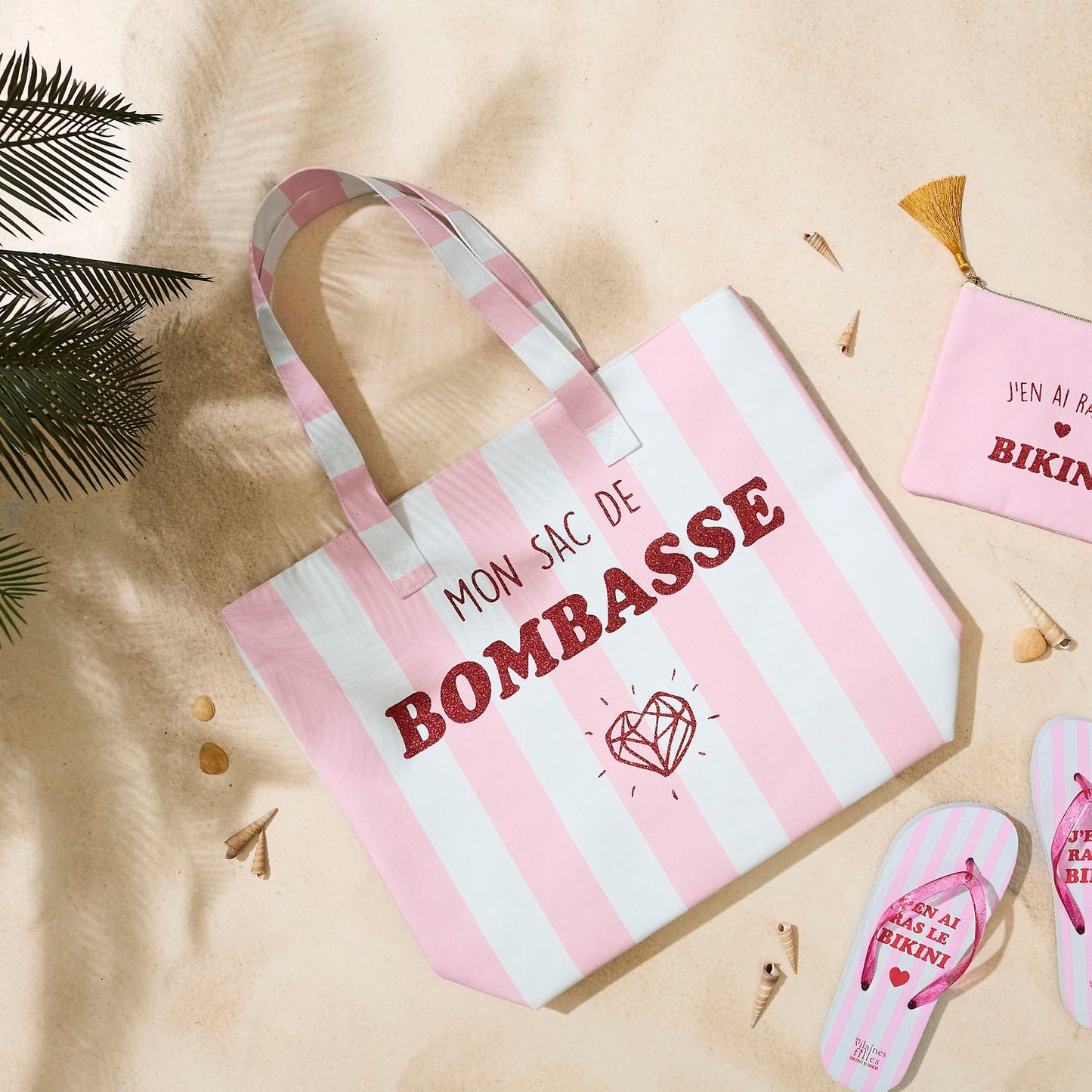 Sac de plage "Mon sac de Bombasse"