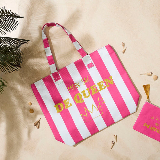 Sac de plage "Mon sac de Queen"