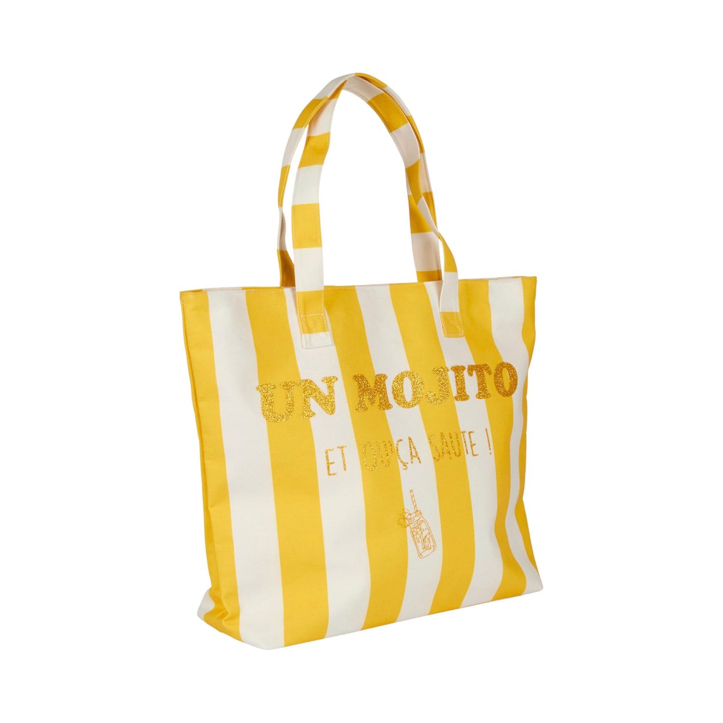 Sac de plage "Un mojito et qu'ça saute!"