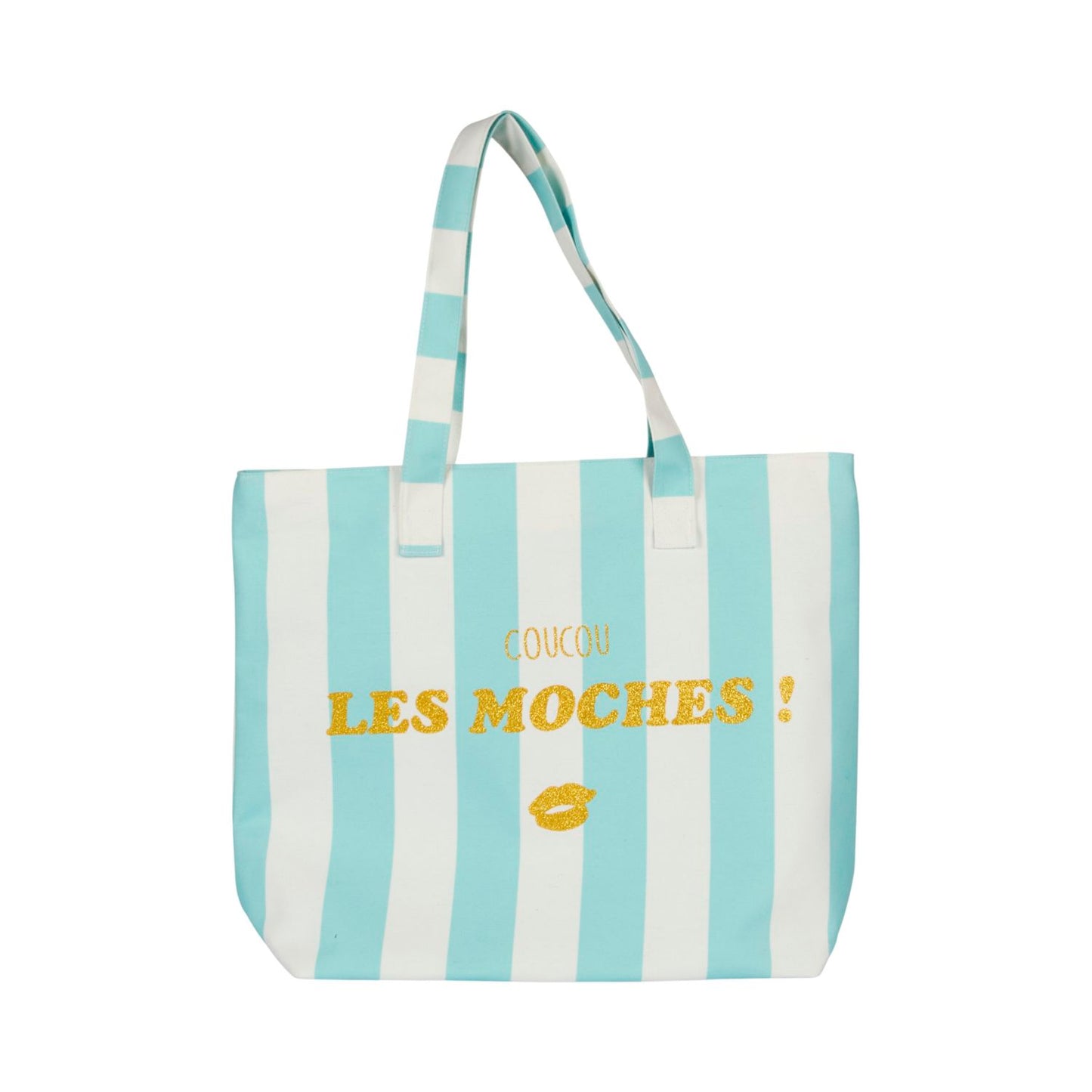 Sac de plage "Coucou les moches!"