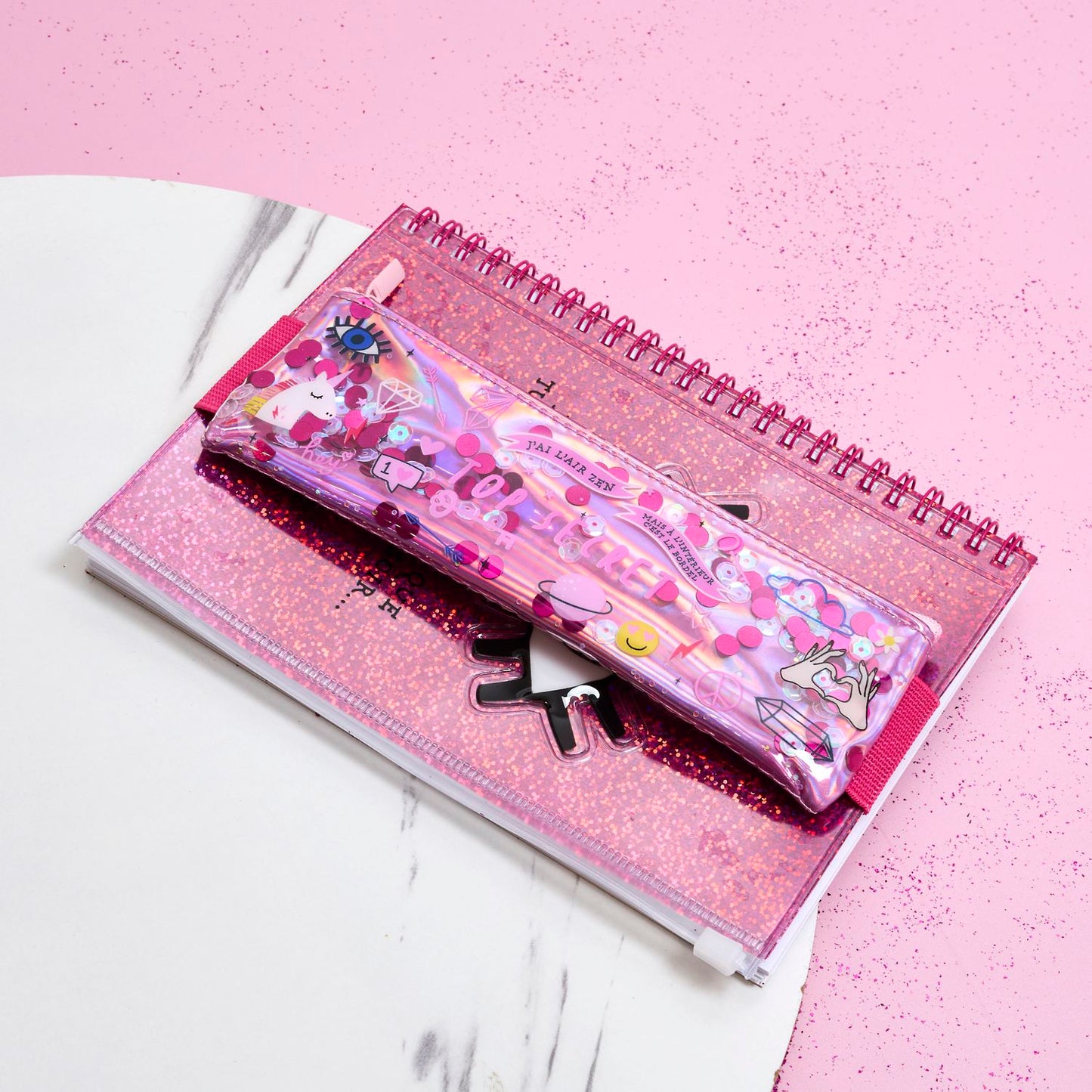 Trousse Paillettes Karma J'ai l'air Zen