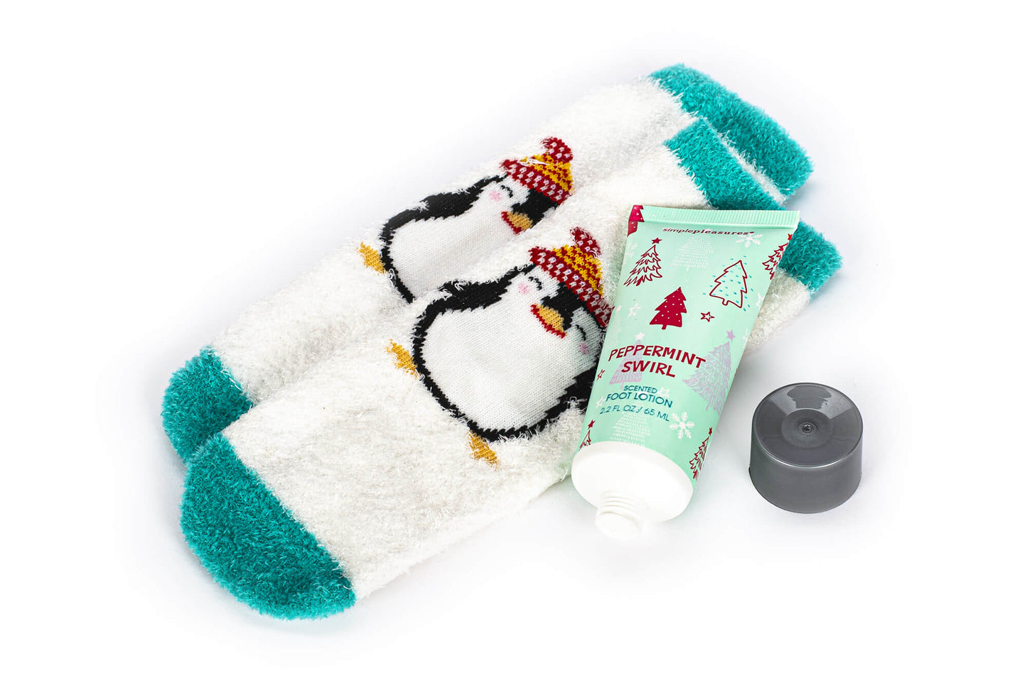 Coffret Creme pieds + Chaussettes Pingouin