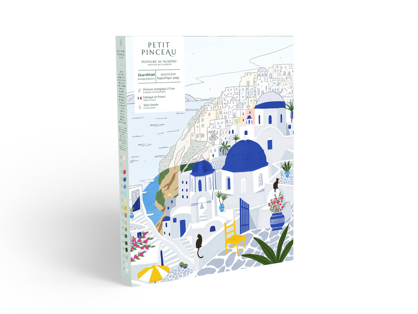 Peinture au numéro - Santorini par Maja Tomljanovic