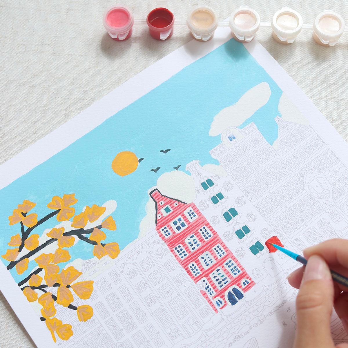 Peinture au numéro - Amsterdam