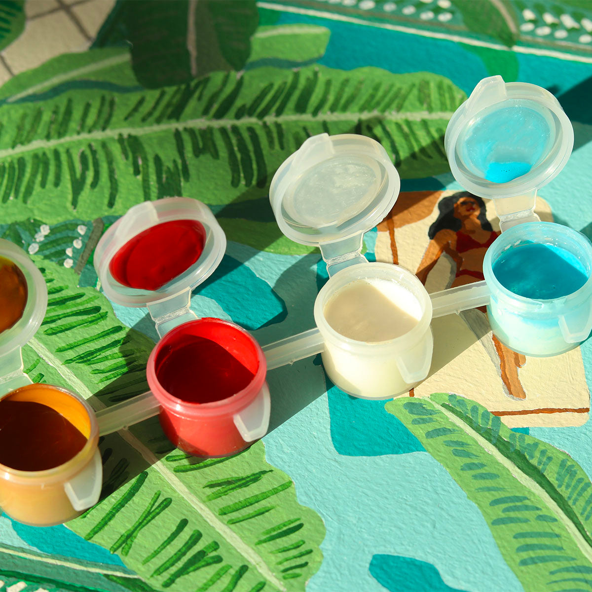 Peinture au numéro - Daydreaming par Nora Dong