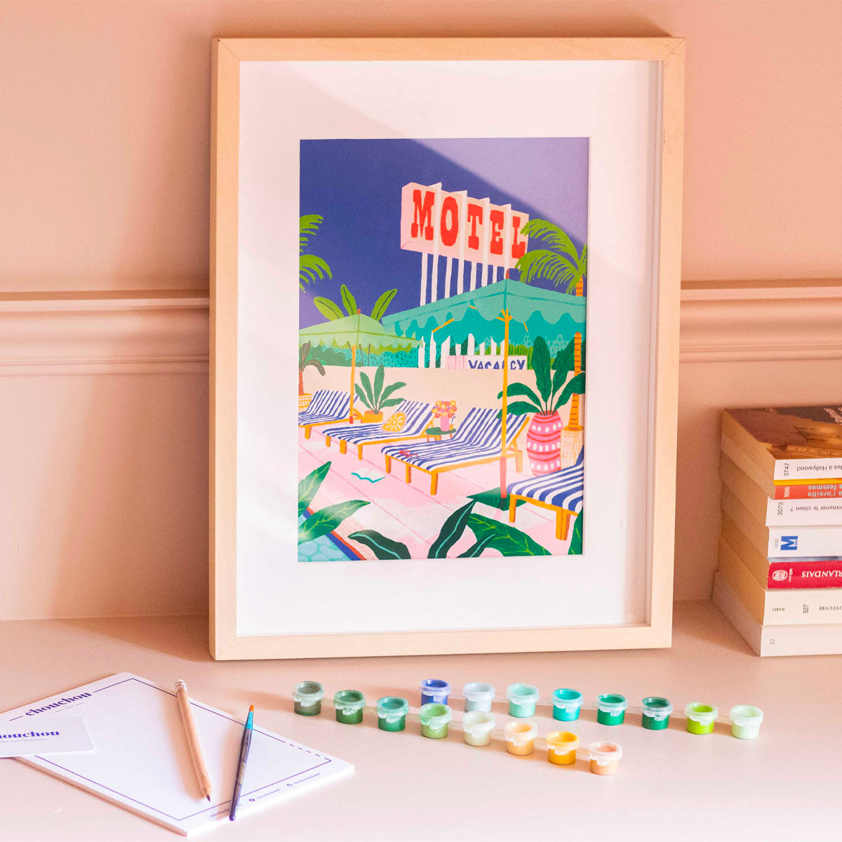 Peinture au numéro - The Motel Pool