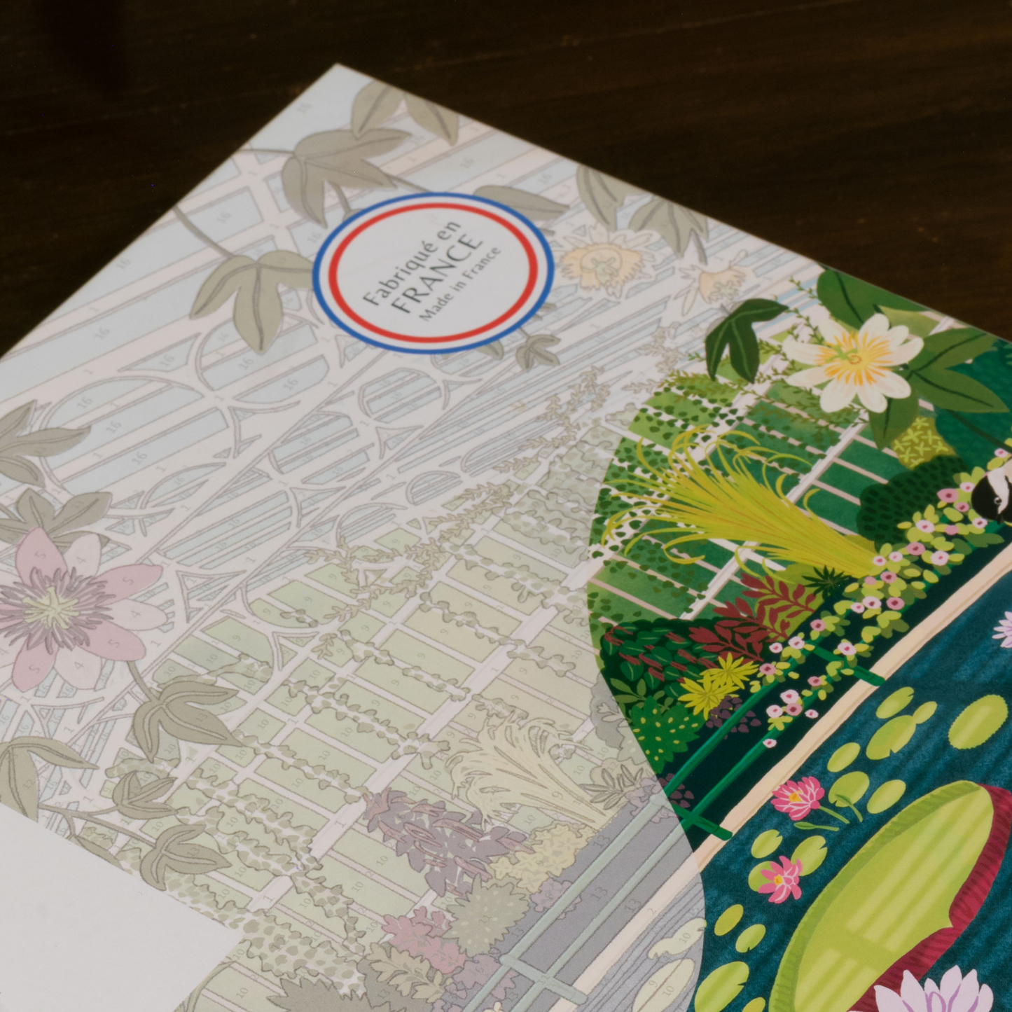 Coffret peinture au numéro - Waterlily Glasshouse