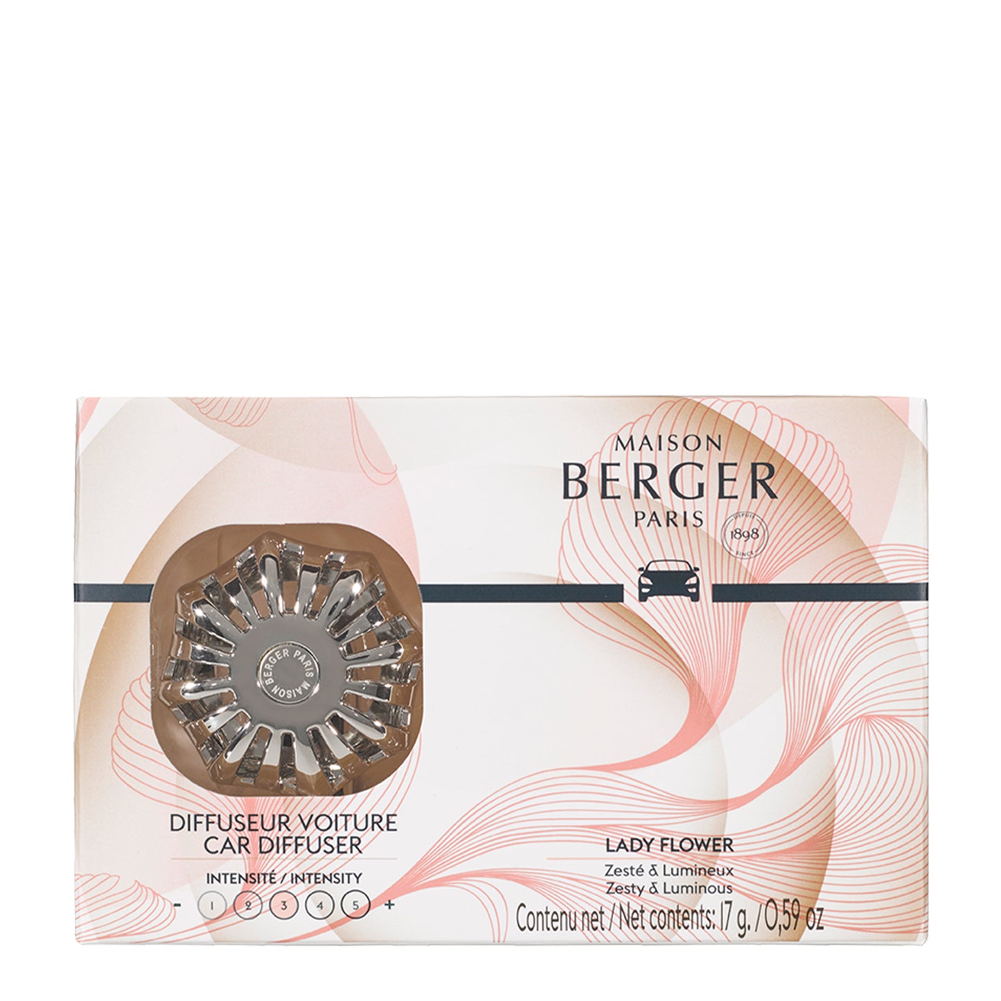 Diffuseur voiture Corali Lady Flower