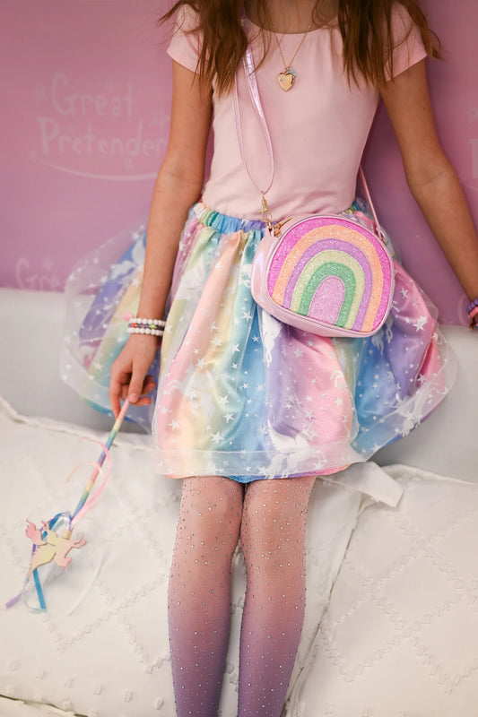 Sac-à-main "Glitter Rainbow"