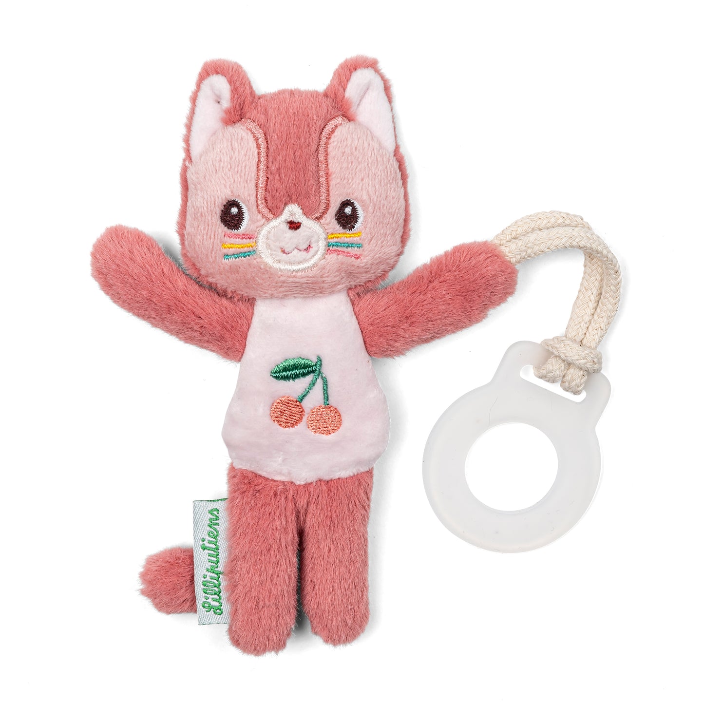 Doudou attache sucette Jeanne Mini ami de la nuit