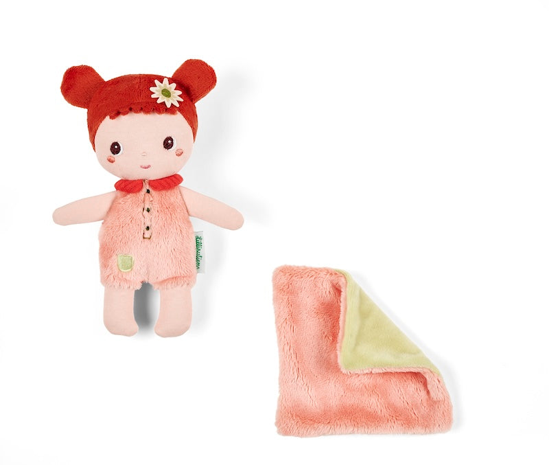 Petite poupée en tissu Jil - 18 cm