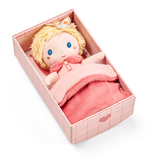 Petite poupée en tissu Jade - 18 cm