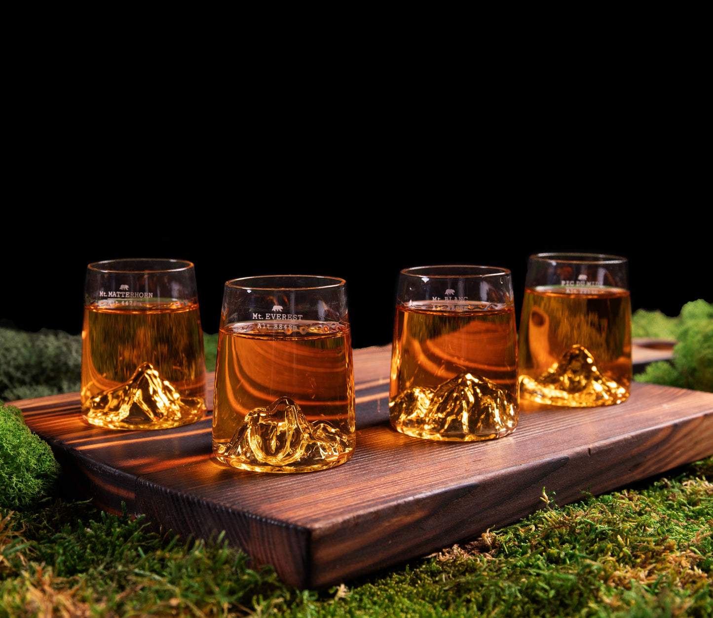 Coffret de 4 shooters TOPOGRAPHIC