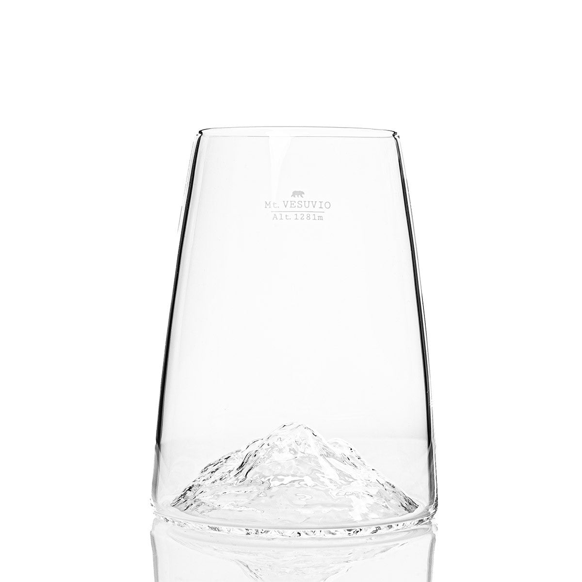 Verre design Vesuve TOPOGRAPHIC