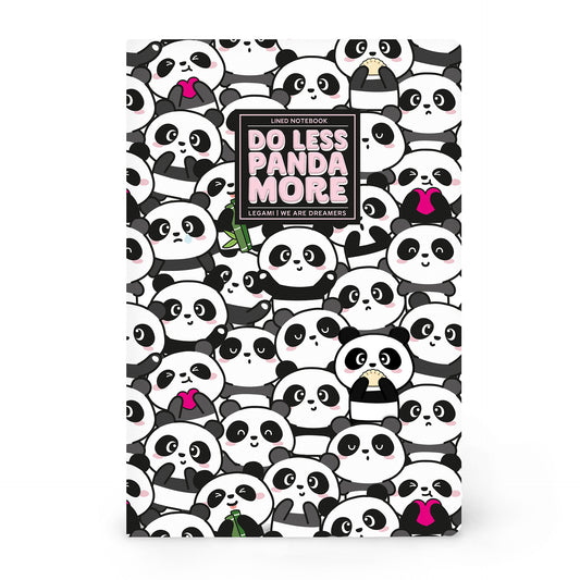 Cahier Ligné A5 - Panda