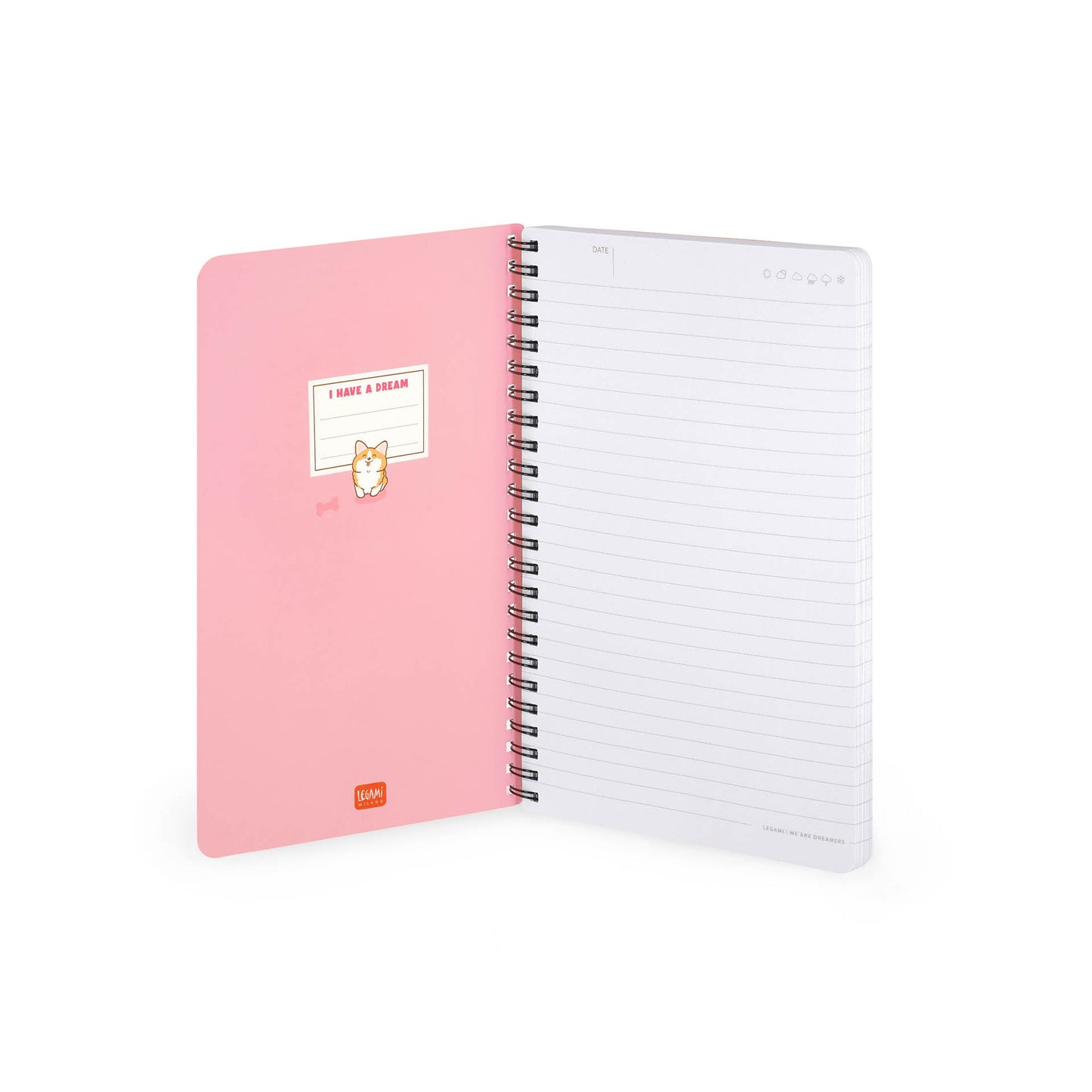 Cahier Ligné A5 à spirale - Divers Modèles