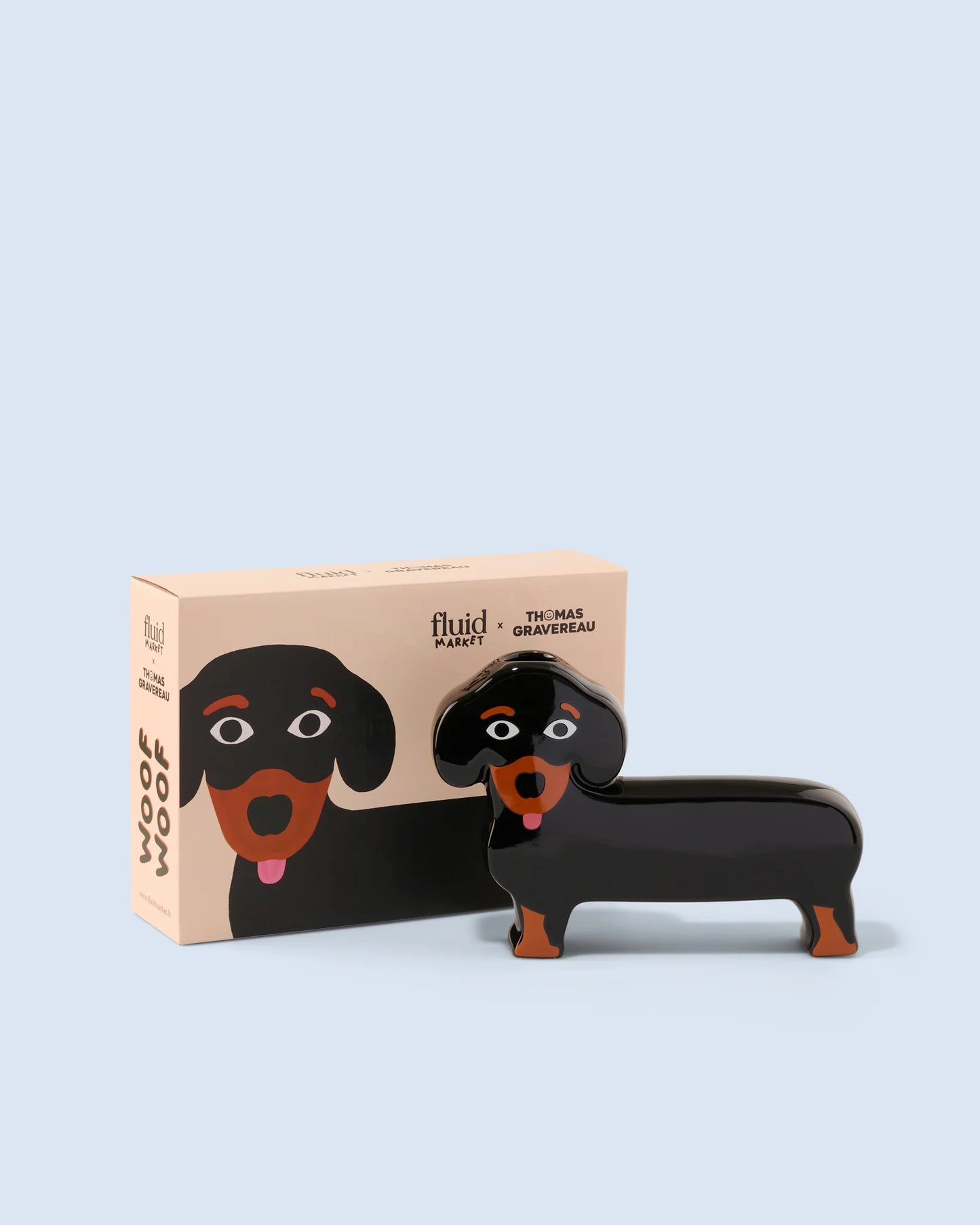 Vase Teckel (Fluid Market x Thomas Gravereau )