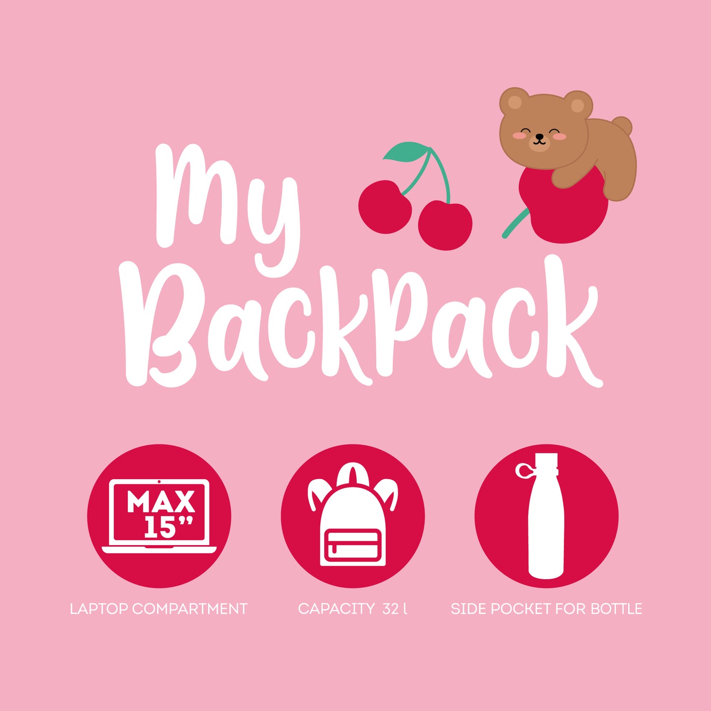 Sac à Dos - My Backpack - Teddy Bear
