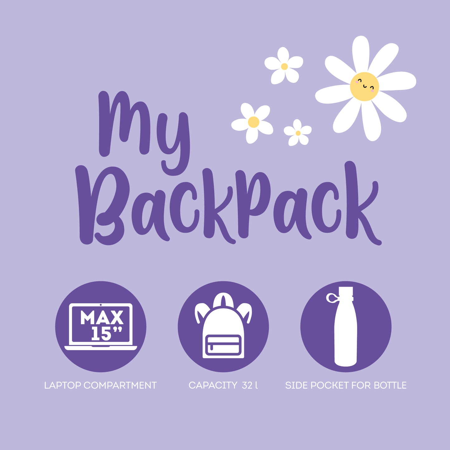 Sac à Dos - My Backpack - Daisy