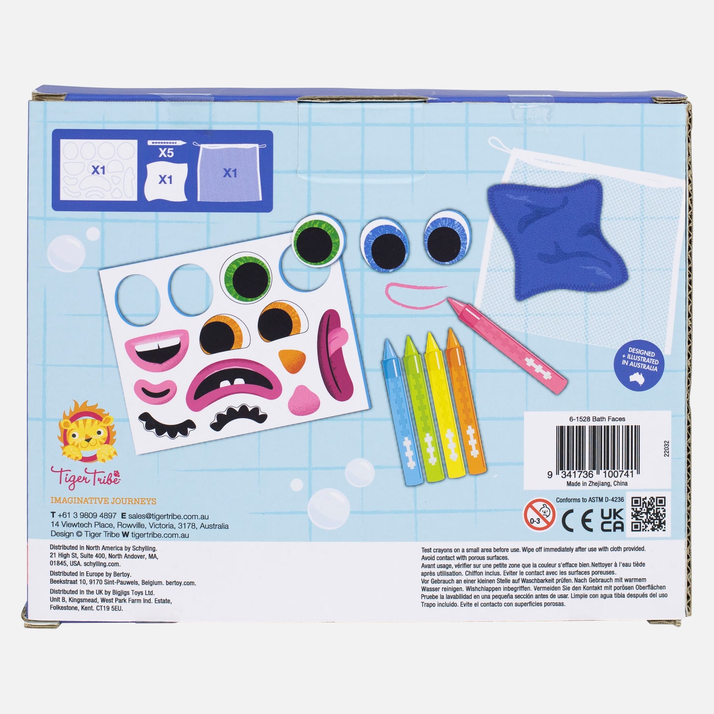 Jouets de Bain Visage - Bath Faces