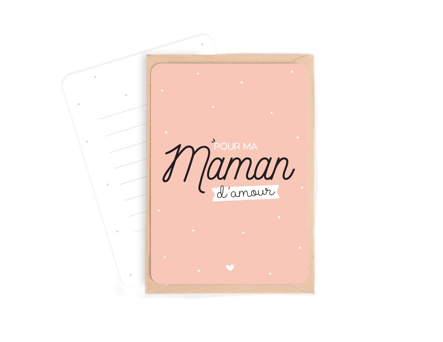 Carte "Pour ma Maman d'amour"