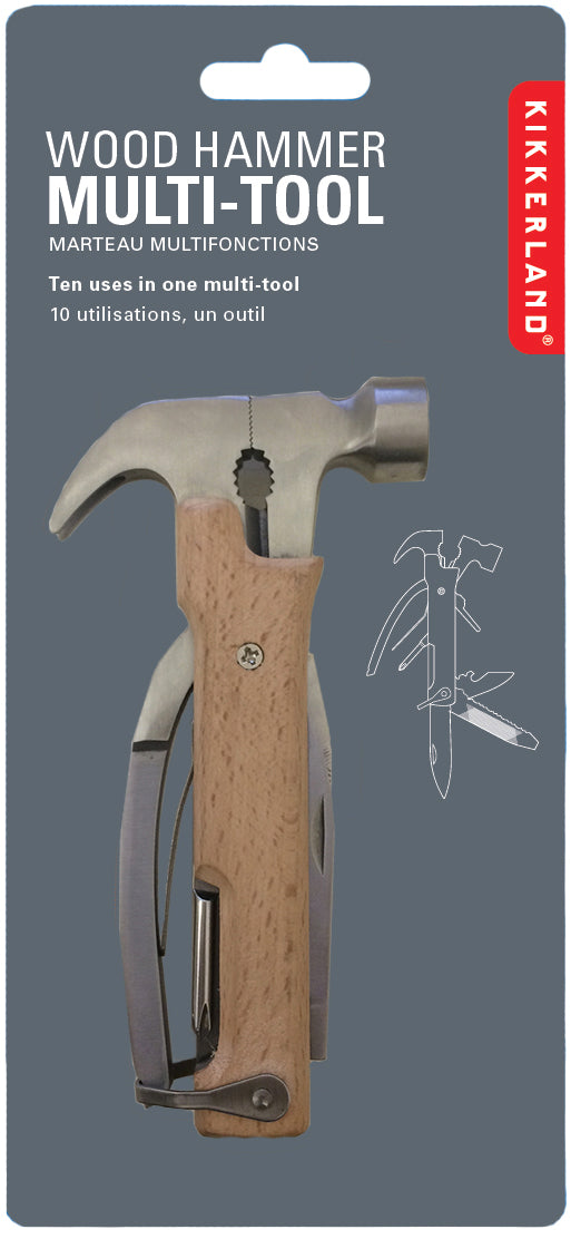 Marteau en bois multifonctions