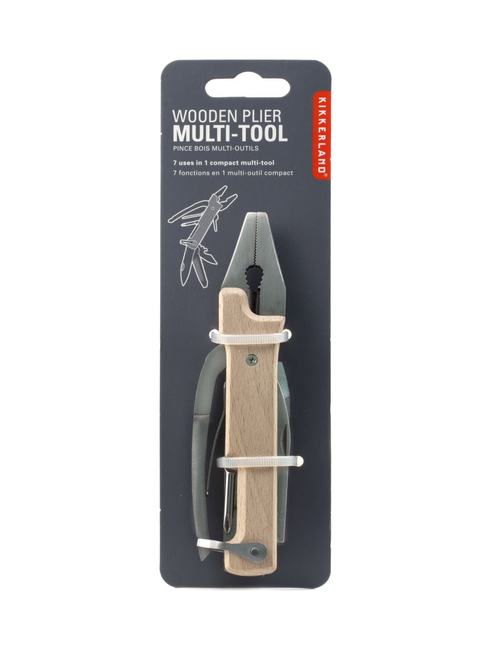 Pince en bois multifonctions