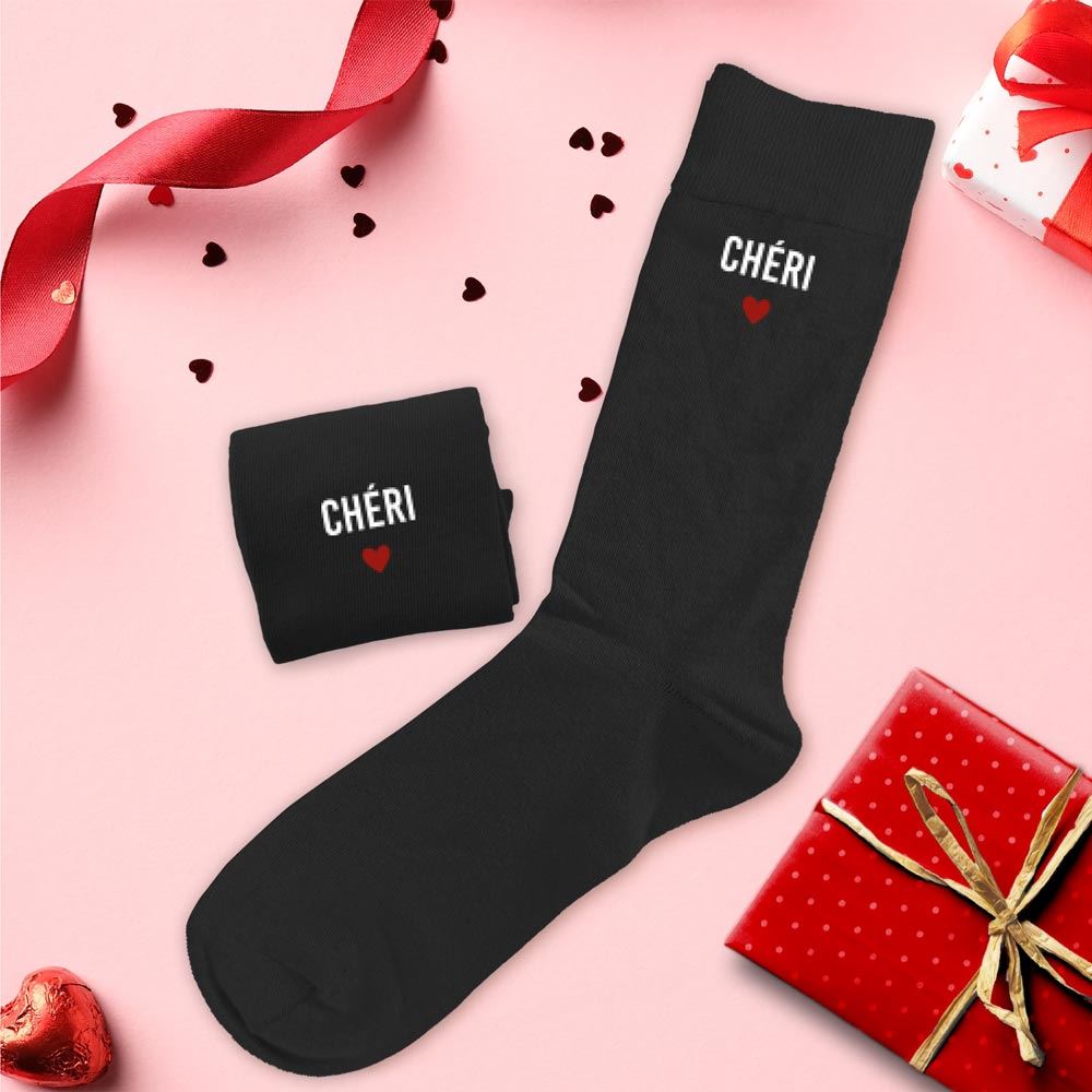 Chaussettes "Chéri" 39-45